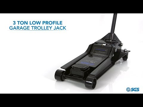 3 Ton Low Profile Garage Trolley Jack