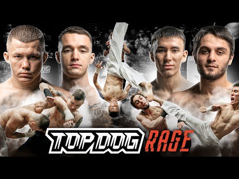 Top Dog Rage: Олигов - Профессор, Кярнянен - ПакМэн | TDFC X | Бои на голых кулаках