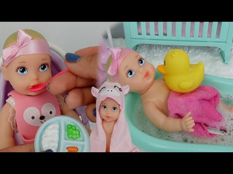 Perfectly Cute My Lil baby Feed, Sleep and bath baby doll play set