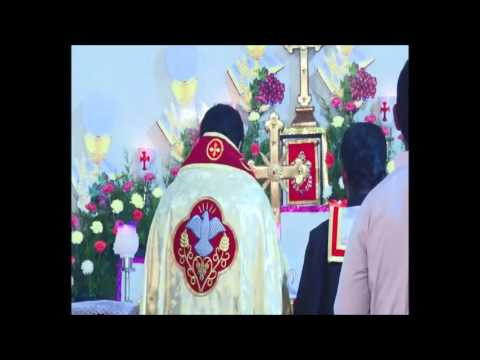 Holy Qurbono by Fr. Jerry Mathew in Karavoor, Kerala - Syro-Malankara Catholic Malayalam Qurbono