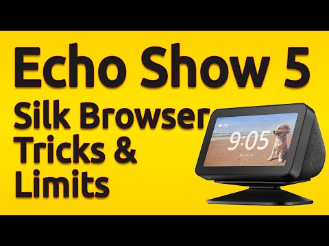 Amazon Echo Show 5 | Silk Browser Tricks & Limits