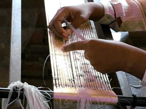 Cambodian silk making 1