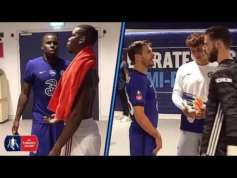 TUNNEL CAM | Zouma Consoles Pogba & Willian Can't Find Fred | Manchester United 1-3 Chelsea