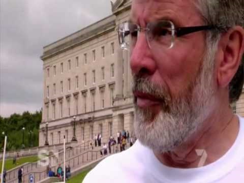 IRA terrorists Donna Maguire and Gerry Adams