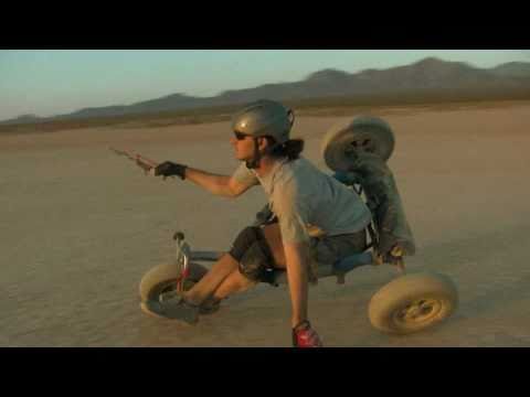 Freestyle Kite Buggy @ Ivanpah Dry Lake - Brian Holgate