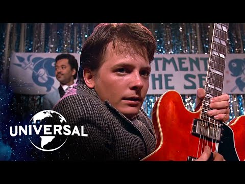 Back to the Future | Marty McFly Plays "Johnny B. Goode" and "Earth Angel"