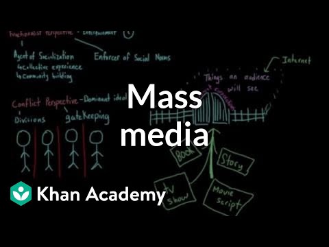 Mass media | Society and Culture | MCAT | Khan Academy