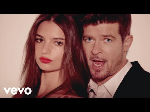 Robin Thicke - Blurred Lines ft. T.I., Pharrell (Official Music Video)