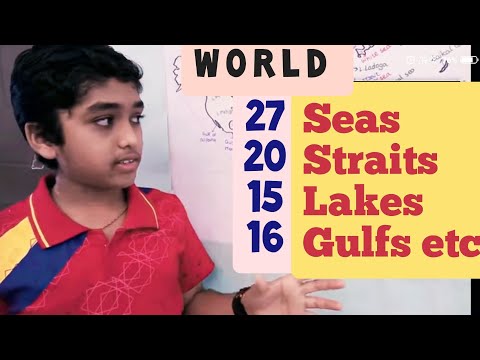 Seas | Straits | Lakes | Gulfs | Bays in the World for all competitive exams