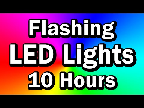 LED Lights | Flashing Lights | Disco Lights | Party Lights [10 Hours]