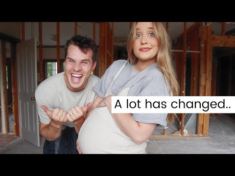 FULLY GUTTED HOUSE TOUR + NEW BIRTH PLAN??