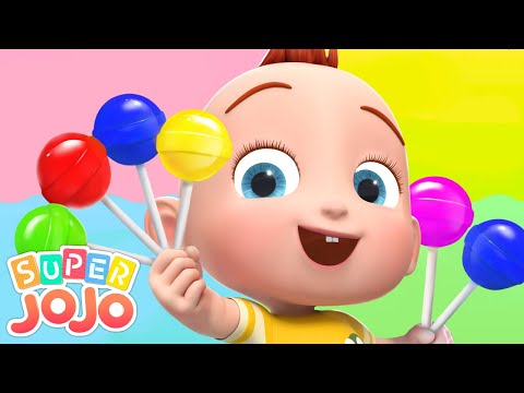 [New Music Edition] The Colors Song | Colors For Kids + Nursery Rhymes & Kids Songs - Super JoJo