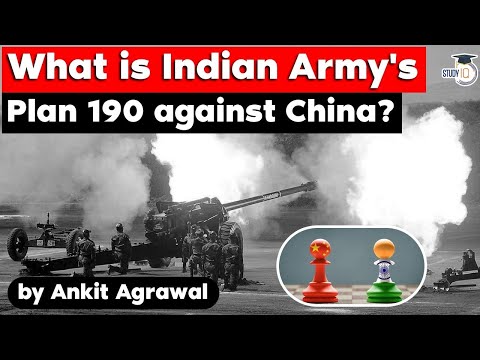 What is Indian Army's Plan 190 against China? India China Line of Actual Control Row | Defence UPSC