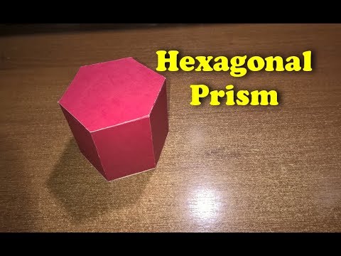 How to make a Hexagonal Prism out of cardboard