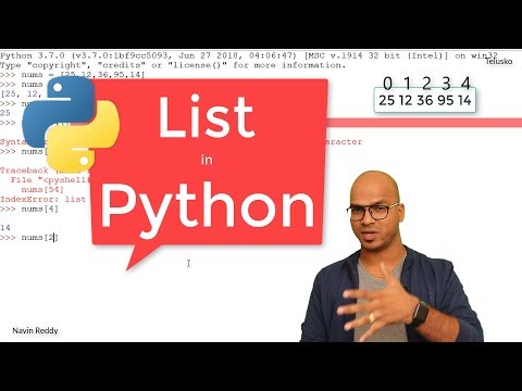 #5 Python Tutorial for Beginners | List in Python