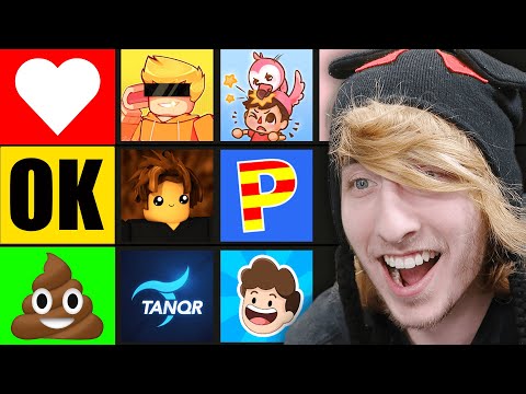 RANKING ROBLOX YOUTUBERS.. (Tier List)