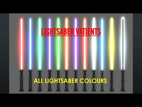 All Lightsaber Colours and Meanings | Star Wars