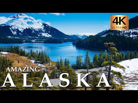 Beautiful Alaska {4K UltraHD} | Explore Amazing Tour Alaska US State by Drone - Kayaking, Wild HD