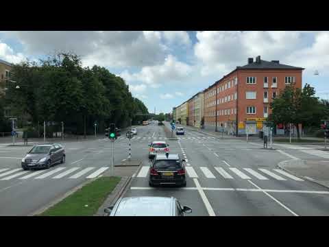 Sweden to Denmark over the Øresund Bridge by bus