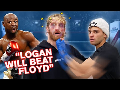 I Taught @Logan Paul How To Knockout Floyd Mayweather! | Ryan Garcia Vlogs