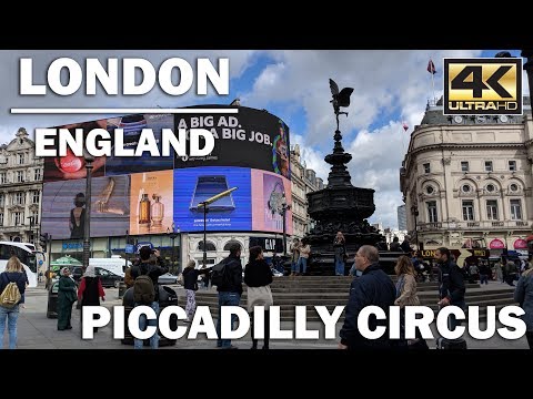 LONDON TOUR | Walking around Piccadilly Circus, England | COD MAP🎖️