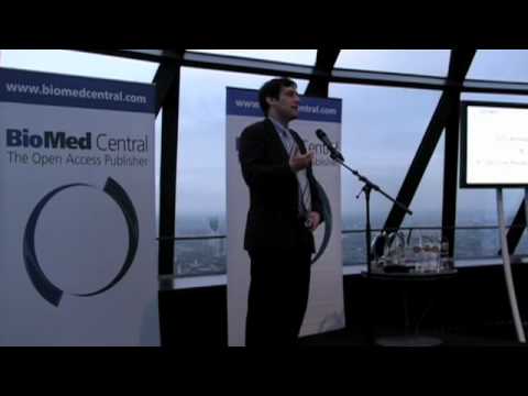 Dr Evan Harris at the BioMed Central 4th Annual Research Awards (Part 2 - full screen)