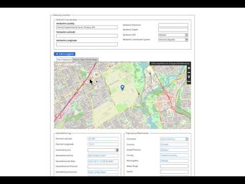 Demo - Georeferencing & Toponymy (United UX)