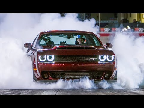 Dodge Demon vs Lamborghini Aventador | Top Gear: Series 25