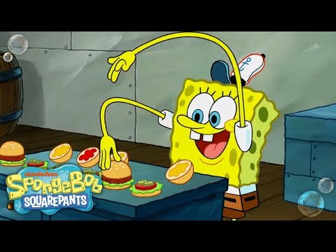 Top 13 Krabby Patty Moments! 🍔 #TBT | SpongeBob