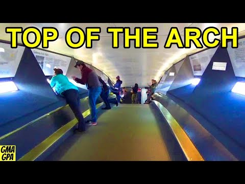 Riding To The Top Of The Gateway Arch In The Tram Car: What It's Like & What You Can See Of St Louis