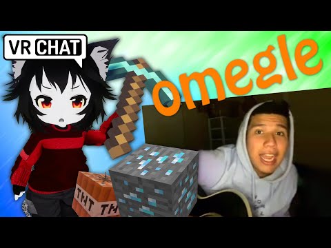 TRAPPED IN MINECRAFT but IT'S ACTUALLY OMEGLE