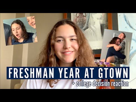 12 Things I Wish I Knew Before my Freshman Year at Georgetown (+ college acceptance reaction)