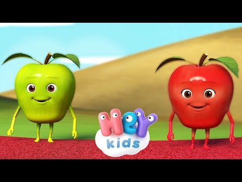 Pomme de Reinette et Pomme d'Api - Chanson de Bébé | HeyKids