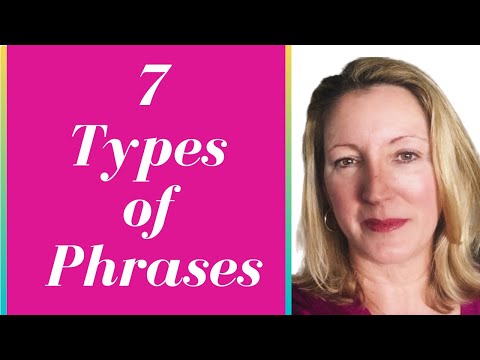 Types of Phrases | 7 Types | English Grammar | Syntax