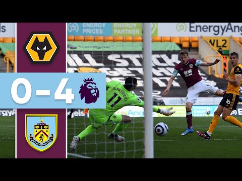 WOOD'S HAT-TRICK & WESTWOOD SECURE BIGGEST PL AWAY WIN | Wolves v Burnley | Premier League