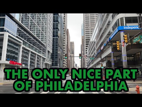 I drove through downtown Philadelphia, Pennsylvania. This is what I saw.