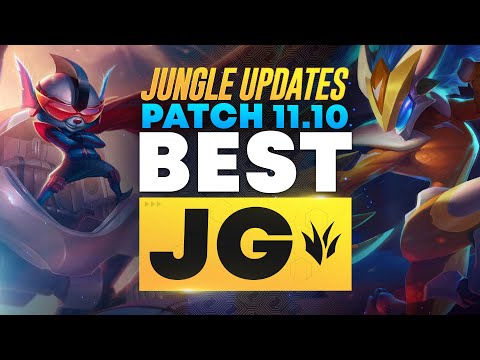 The BEST Junglers For All Ranks! | Patch 11.10 JG CHANGES | Tier List League of Legends Season 11