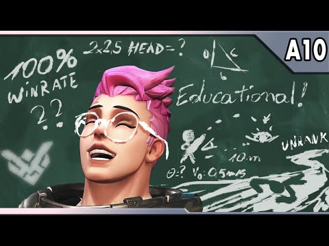 Educational Unranked to GM - Rank 1 Zarya - 100% Winrate﹖