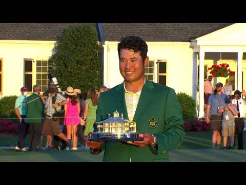 The Masters Trophy Presentation