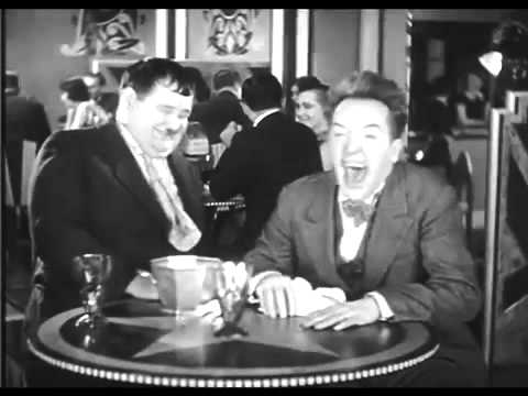 Stan Laurel infectious laughing!