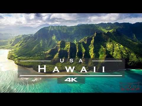 Hawaii, USA 🇺🇸 - by drone [4K]🏄‍♂️🏝