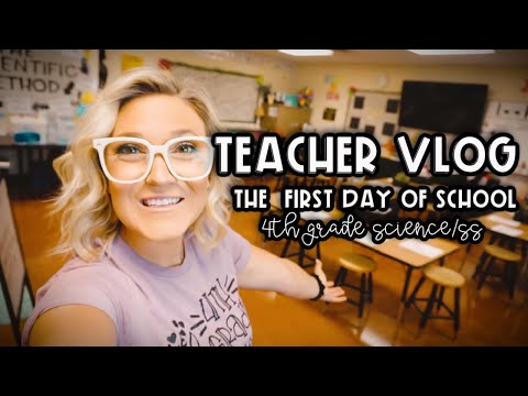 4th Grade Teacher Vlog | The First Day of School | 2021-2022 School Year