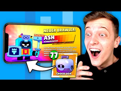 ASH aus 77x GRATIS BIG BOX GEZOGEN! *OMG* 😍 Brawl Stars deutsch