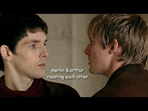 merlin & arthur roasting each other for 9 minutes straight