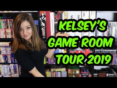 Kelsey's Game Room Tour 2019!