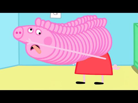 American Cup Song - Peppa and Roblox Piggy Funny Animation