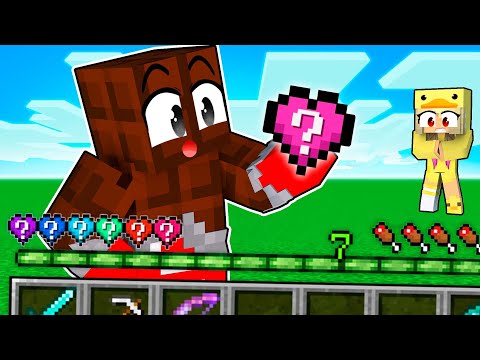 Minecraft pero Hay Corazones DE LUCKY BLOCKS CON LYNA!