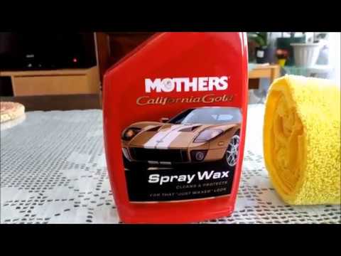 Mothers California Gold Spray Wax Review !!! Very Nice !!!