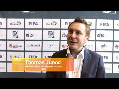 Thomas Junod, UEFA Senior Education and Research Manager