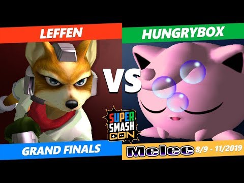 SSC 2019 SSBM - TSM Leffen (Fox) VS Liquid Hungrybox (Jigglypuff) Smash Melee Grand Finals